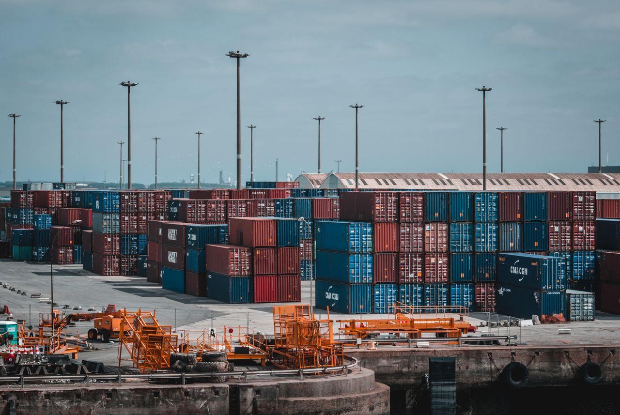 4. It is loaded into a container and sails